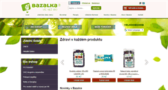 Desktop Screenshot of bazalkahk.cz