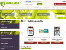 Tablet Screenshot of bazalkahk.cz